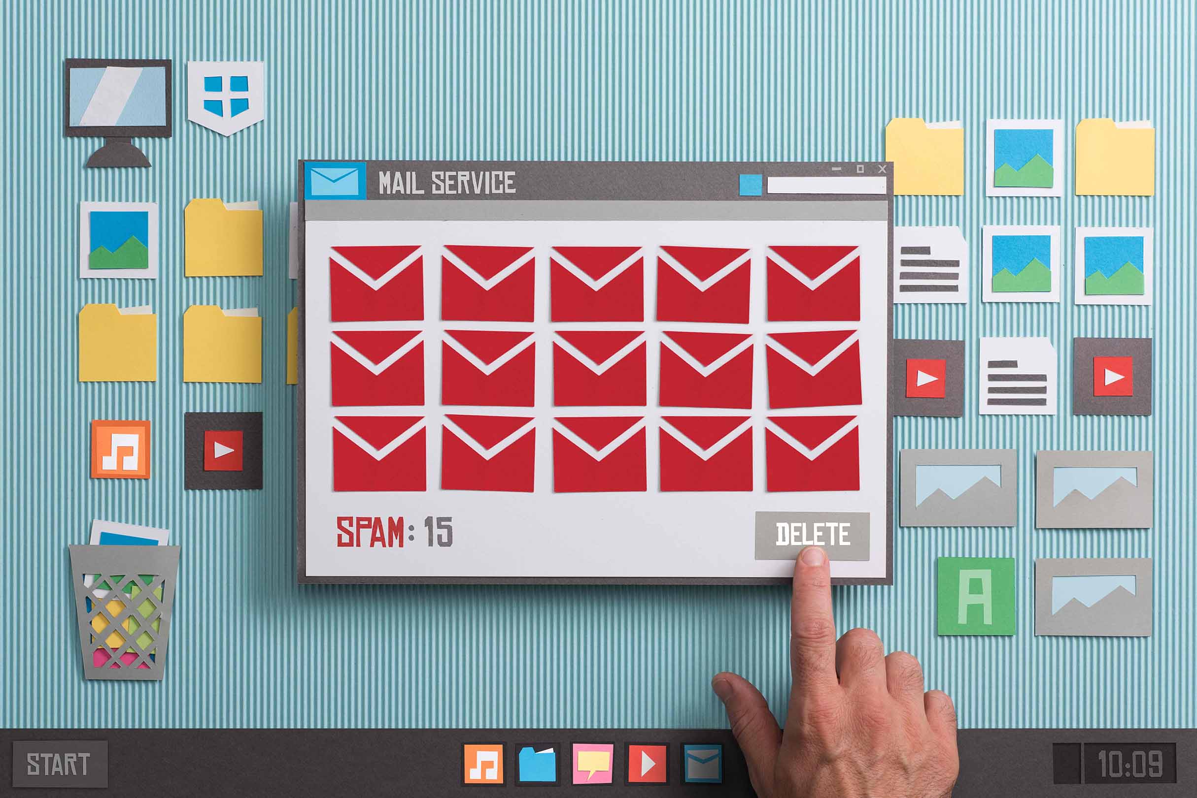 So about all that spam