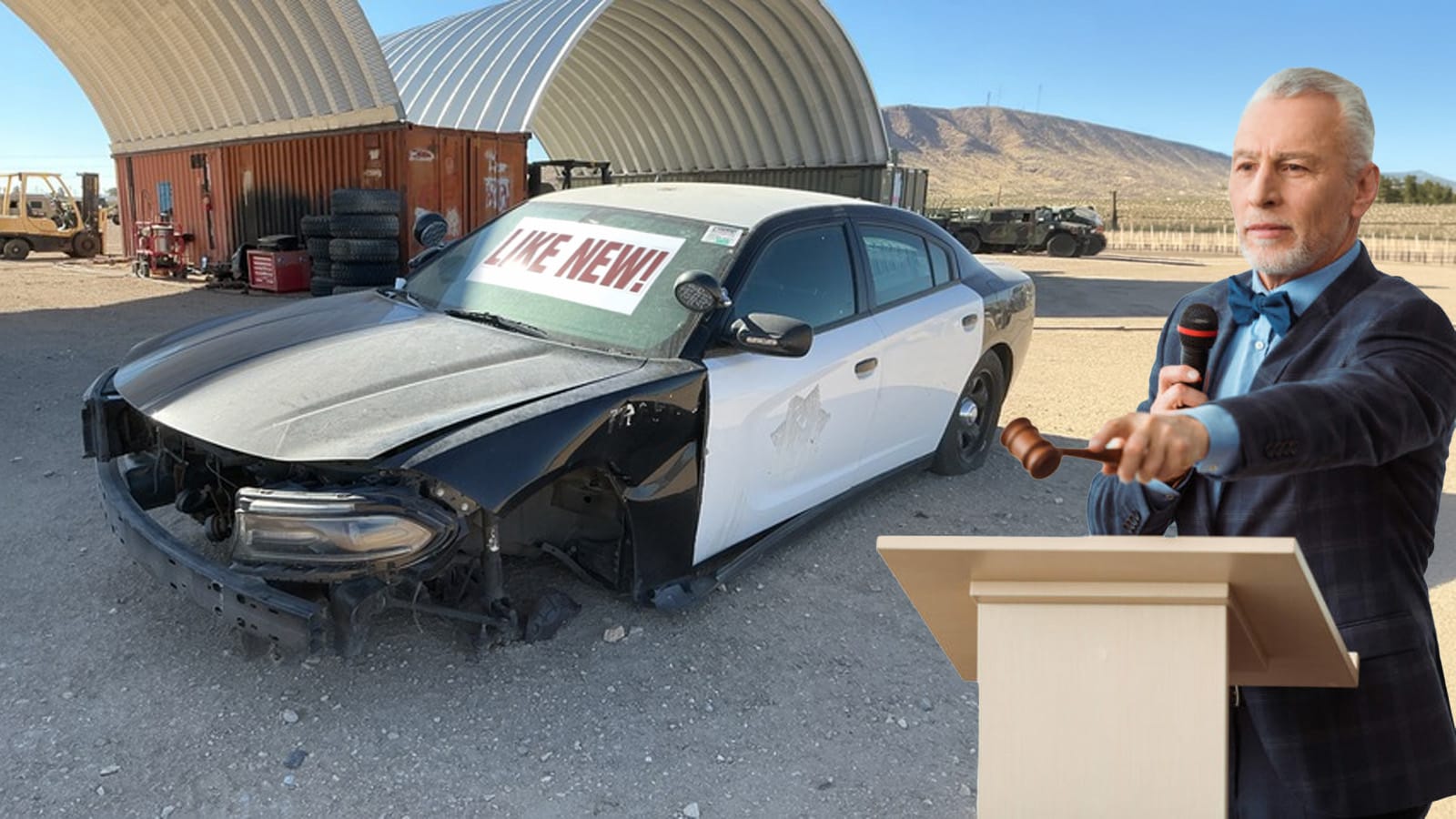 Hoarding Police Cars